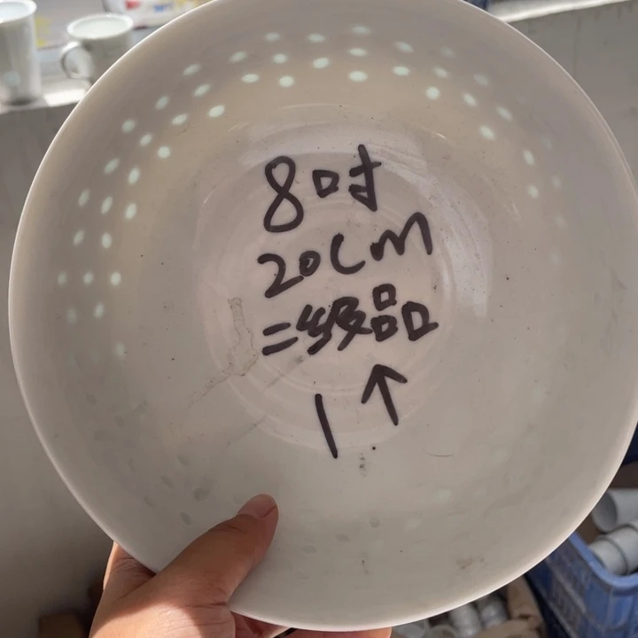 摆件景德镇高温细白瓷瓷餐具