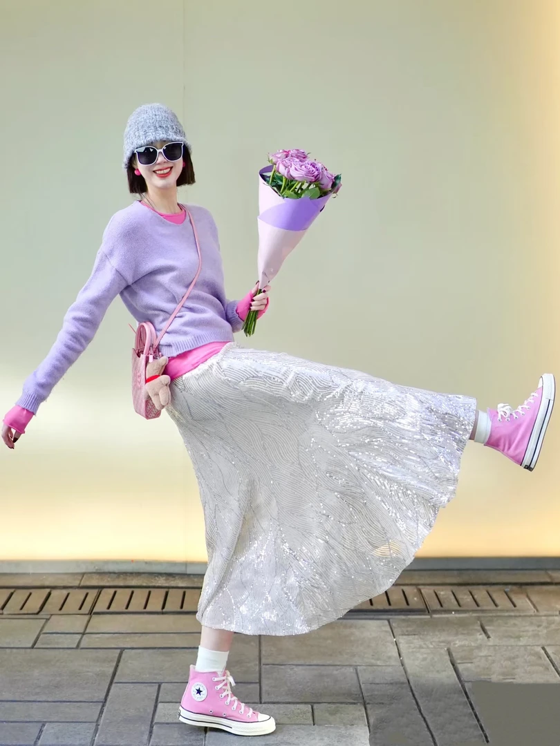 1号 直播间扣号下单NO退换 春夏法式森系撞色连衣裙