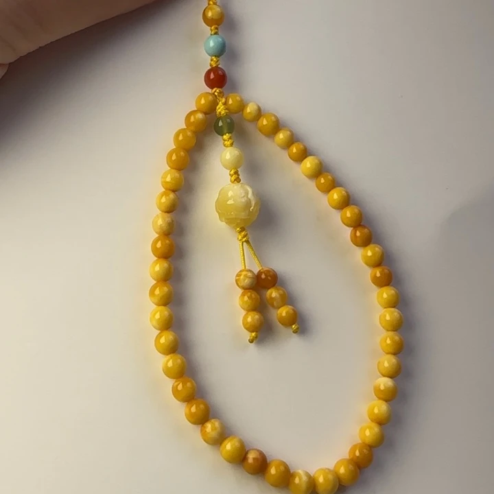 琥珀未镶嵌戒指琥珀