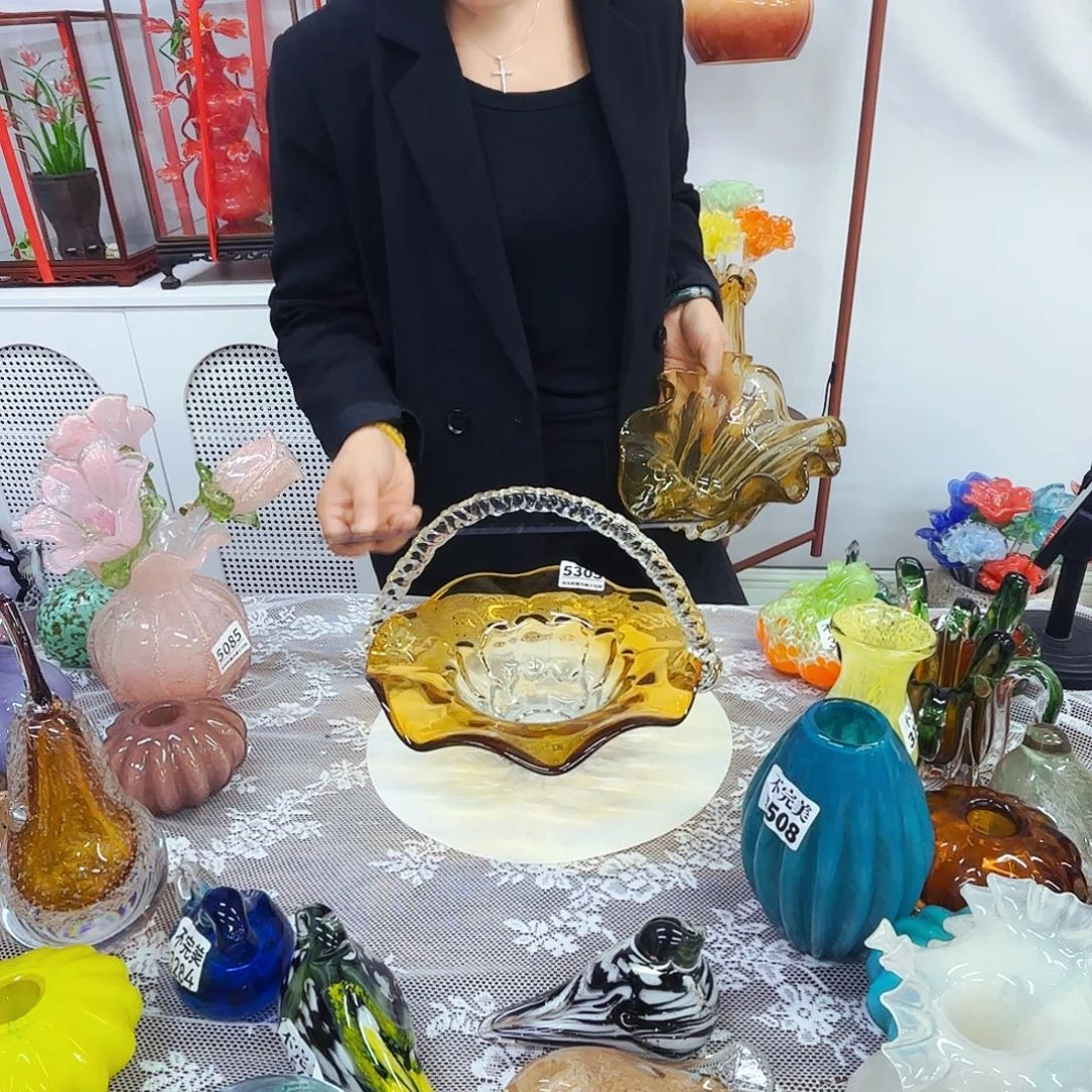 5305 安妮家居琉璃摆件