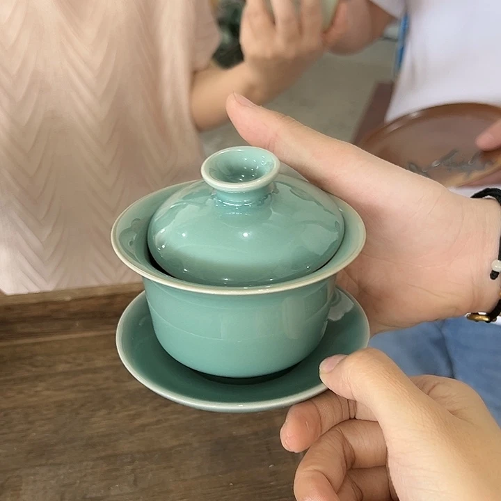 小米茶器龙泉青瓷
