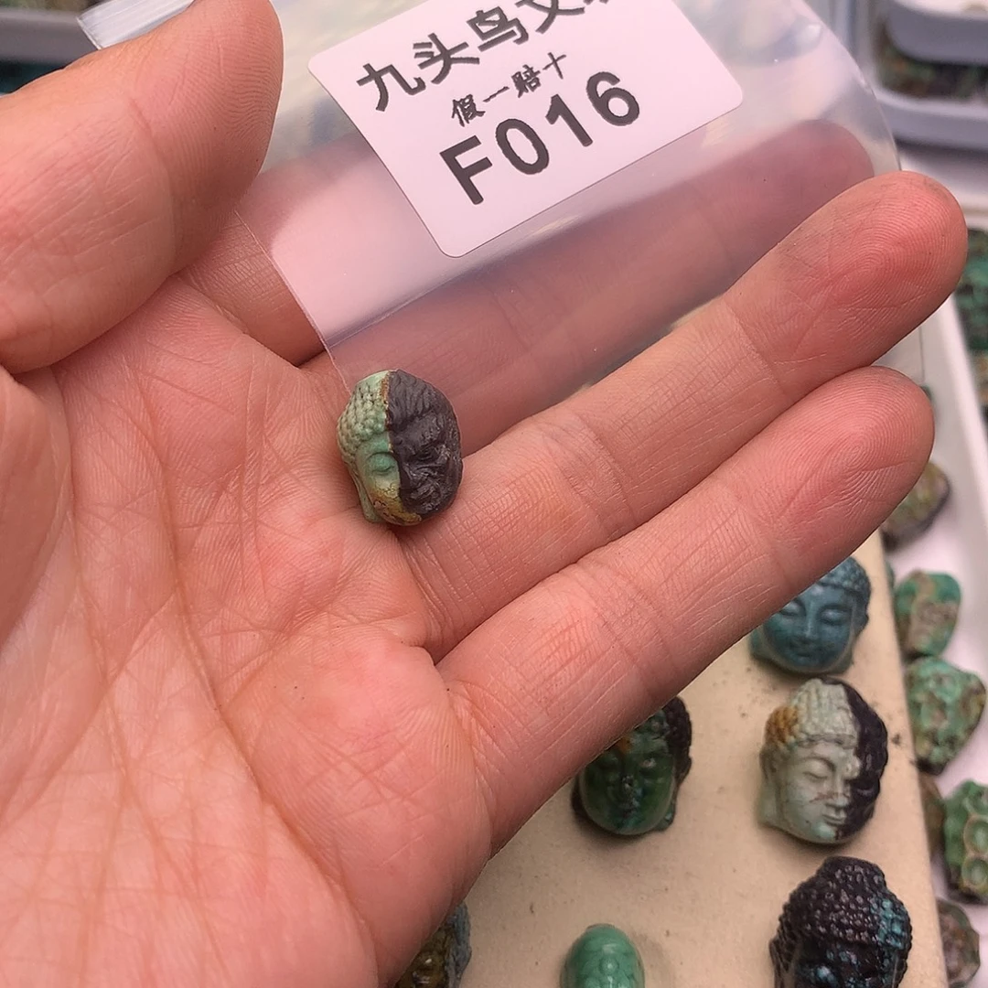 ****涛天然辰砂佛头系列产品