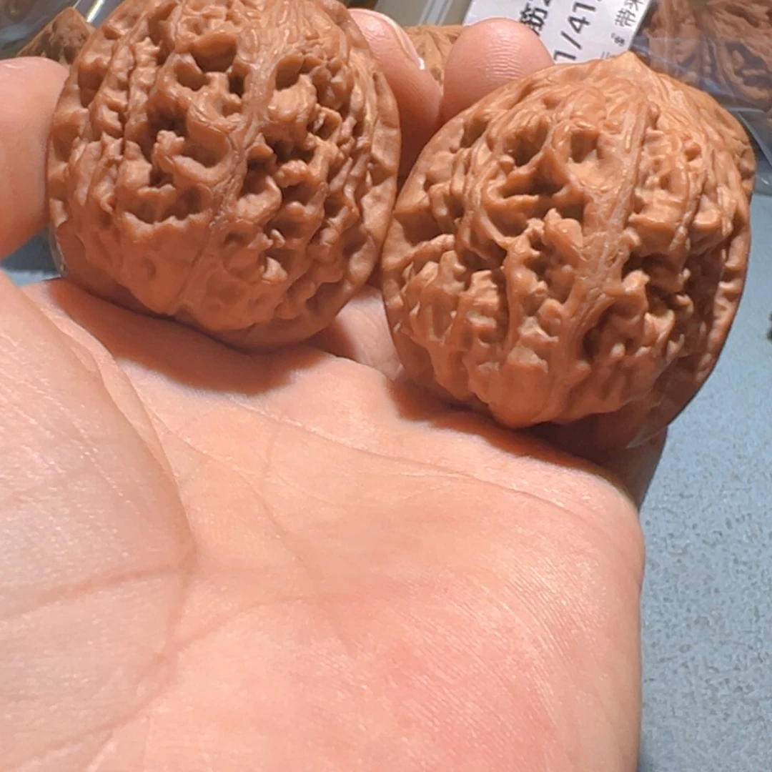 文玩核桃吊坠凤凰台40