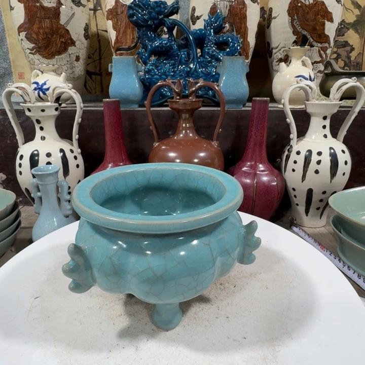 茶盏手工制作陶瓷摆件