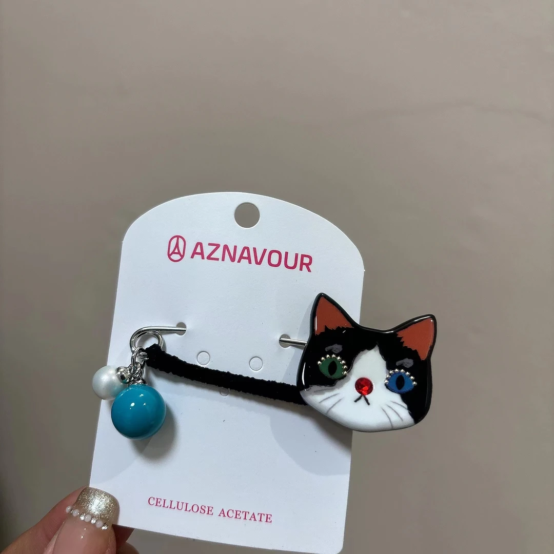 非金属树脂胸针 趣味卡通珠珠胸针B84