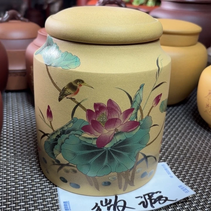紫砂茶叶罐中高端紫砂茶叶罐