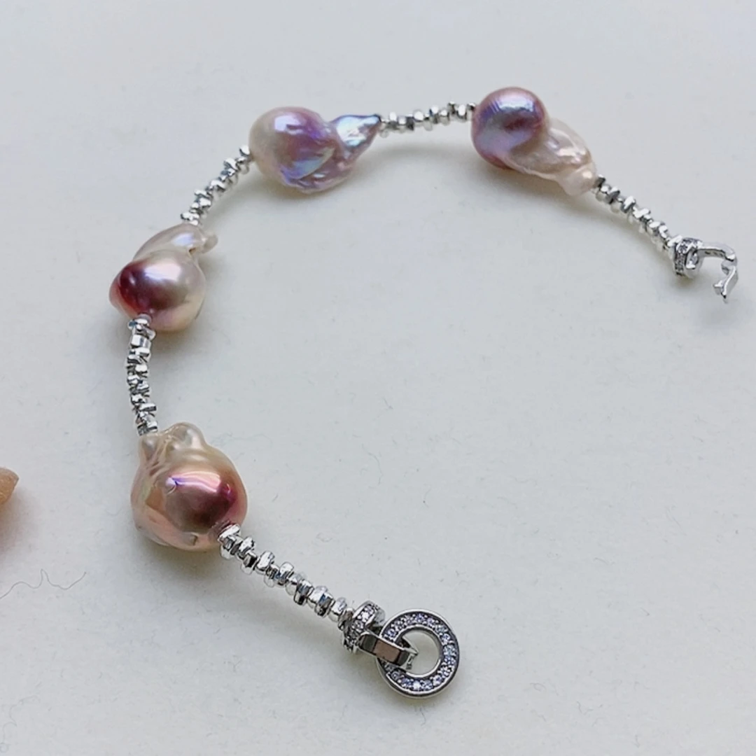 【闪购商品】淡水珍珠耳饰银S925镶嵌