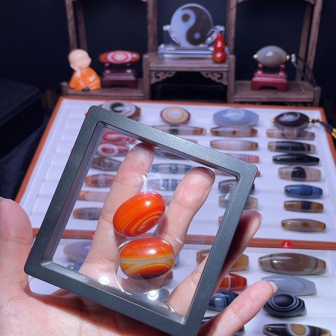 龙***康玛瑙/玉髓未镶嵌吊坠(赠链)