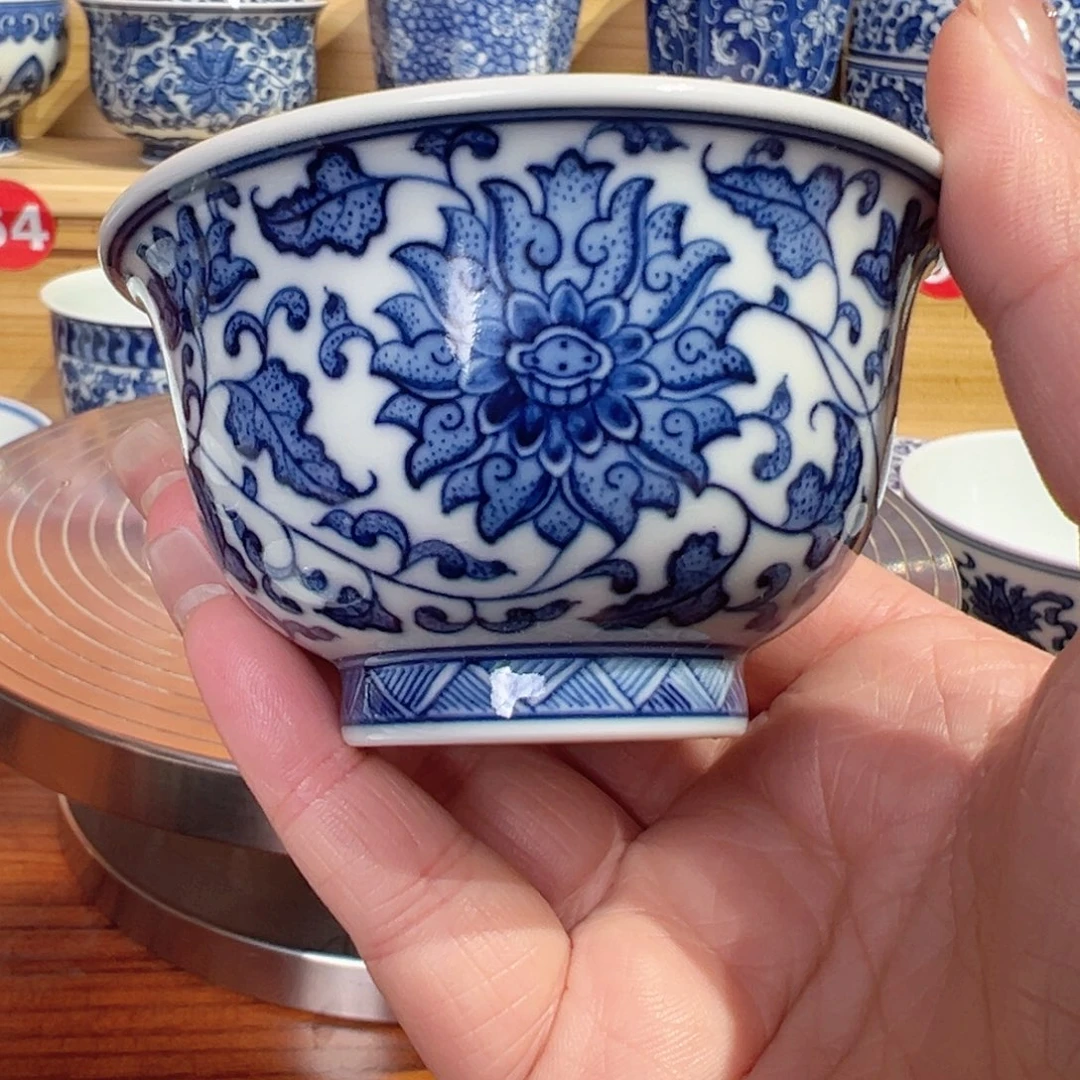 夏**风手绘手工陶瓷茶具