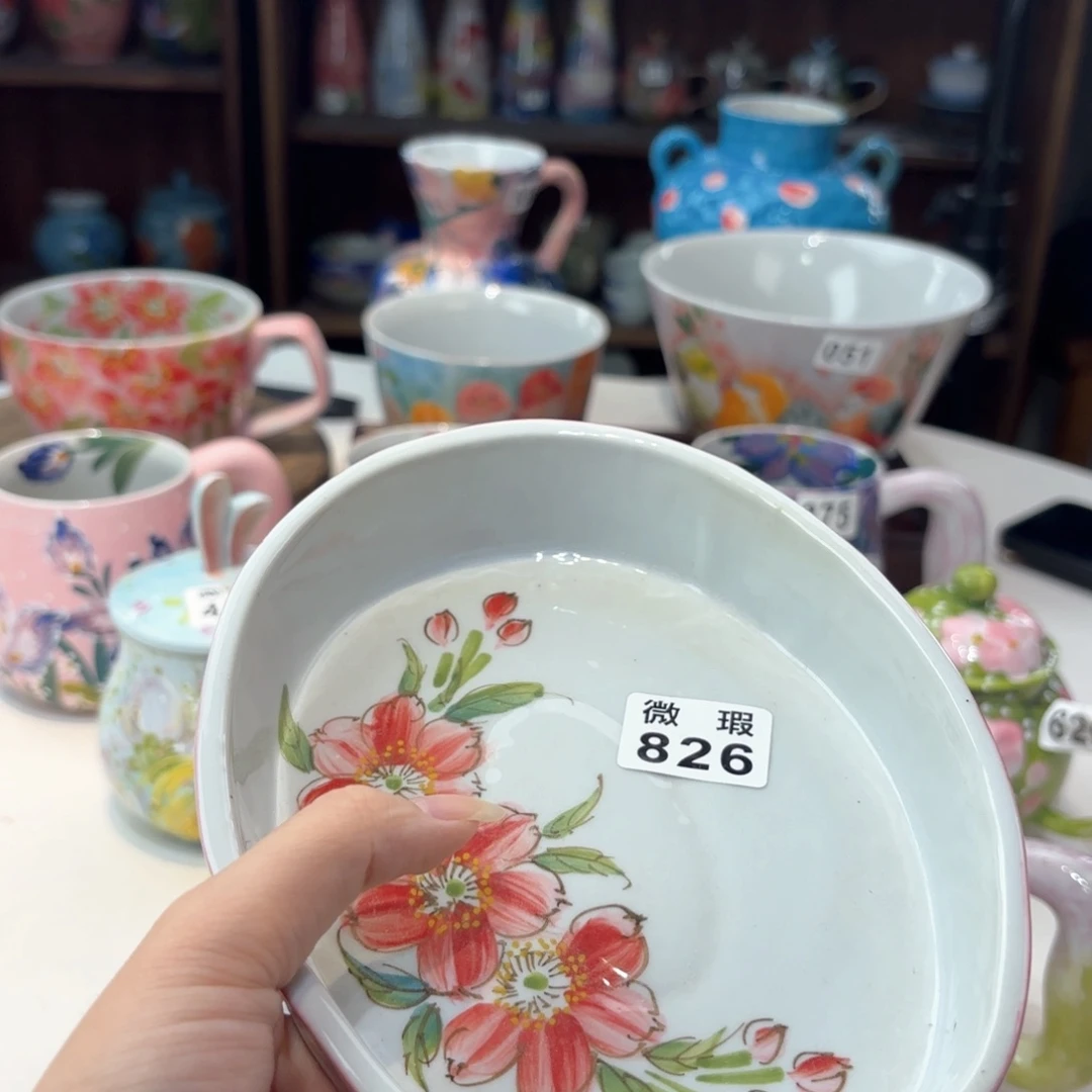 苏*默景德镇手绘高温釉下彩陶瓷茶具