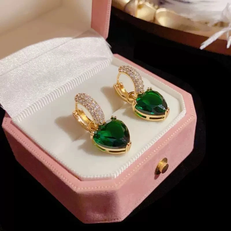 铜合金耳饰 百搭气质款两带时尚大气小众耳饰耳扣9399