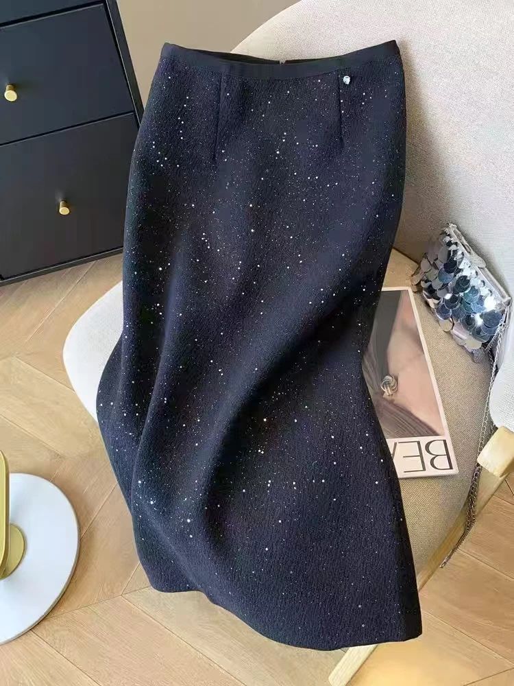 红依俏家时尚百搭冬款半身裙