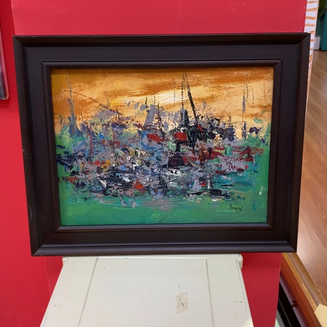 野***神油画30.40画心尺寸