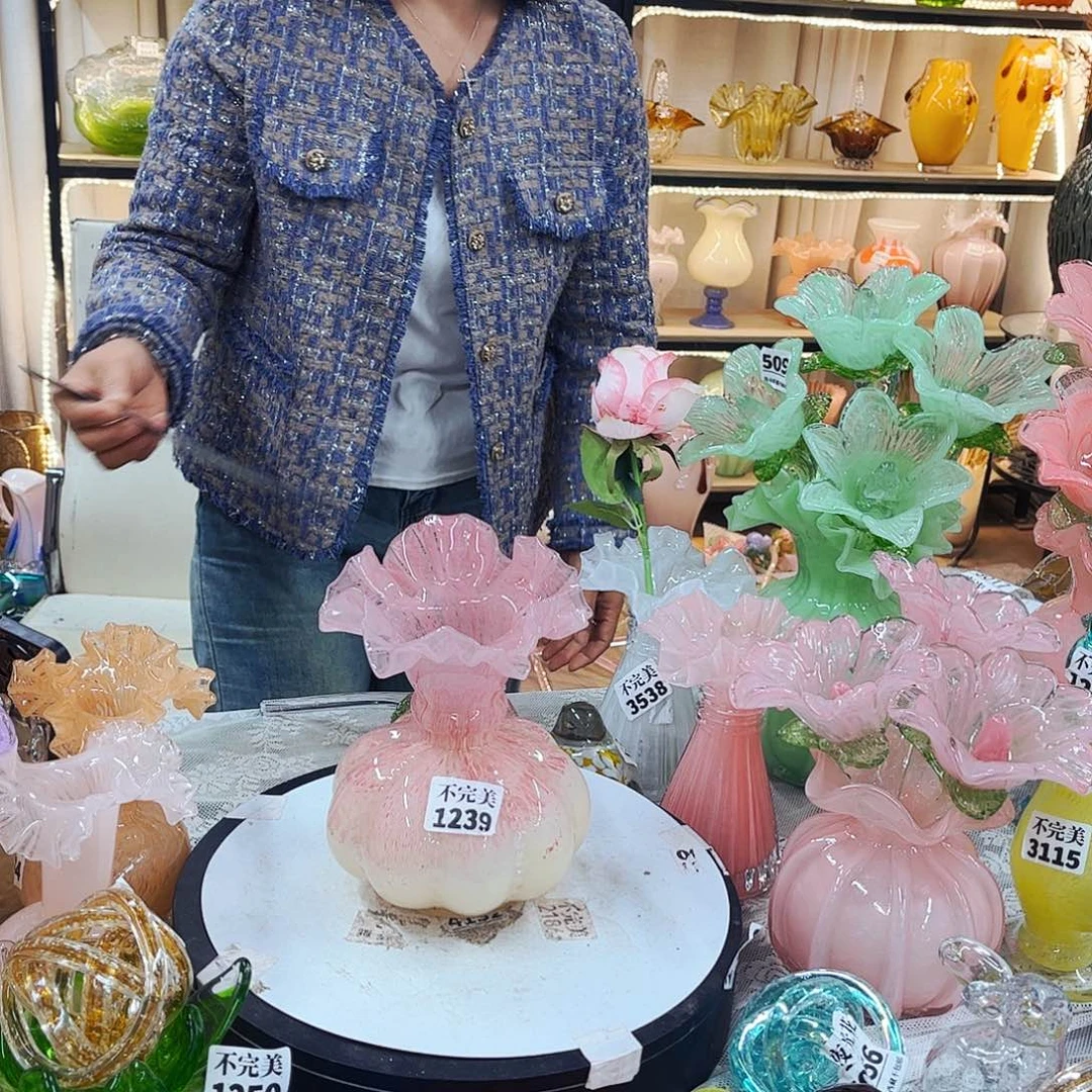 芬顿1239 家悦美居琉璃摆件不完美