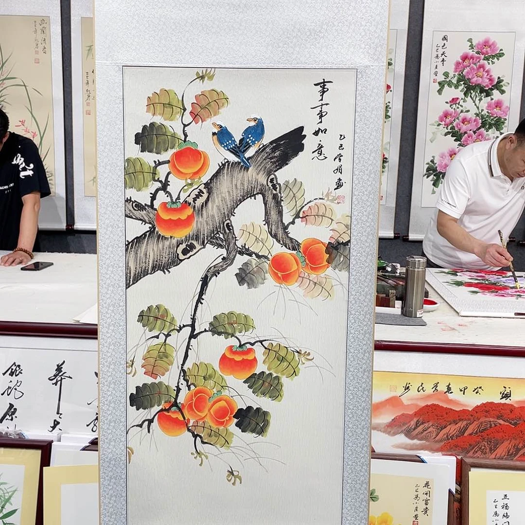 国画手绘作品手绘作品