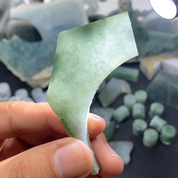 翡翠裸石毛料不包工