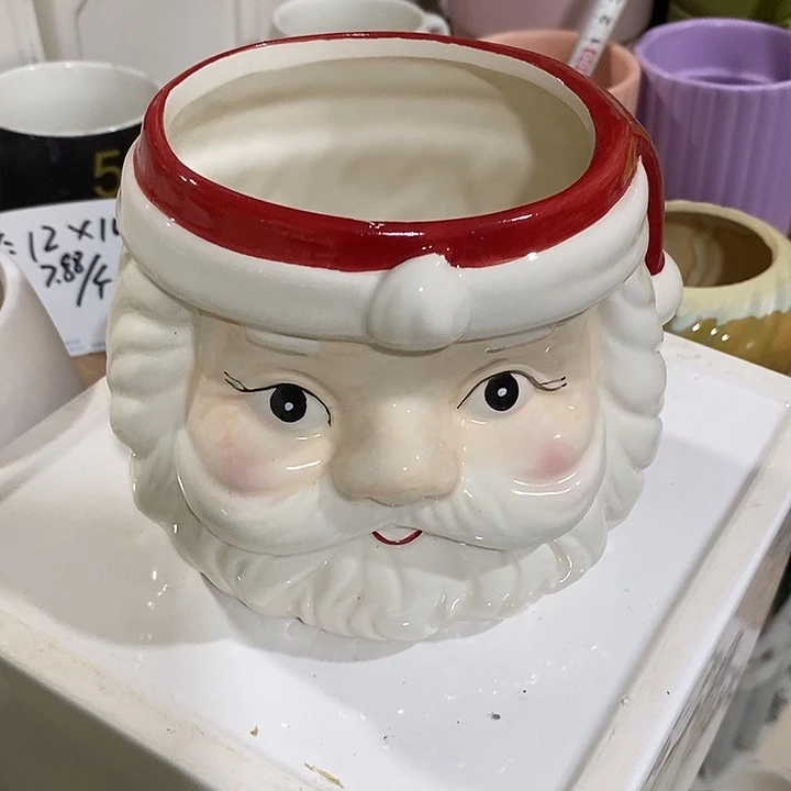 摆件陶盆有孔 微瑕介意勿拍