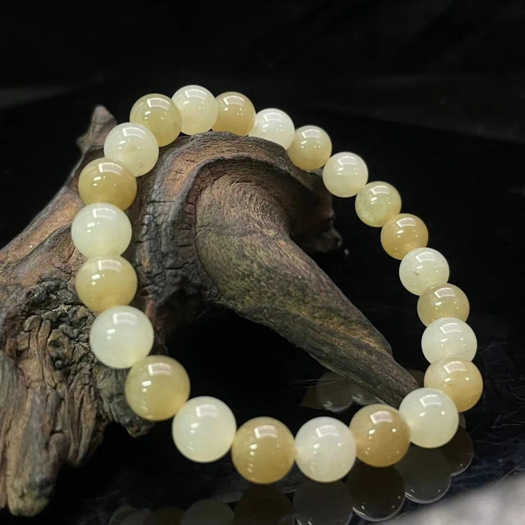 A864 和田玉手串 YJ423018