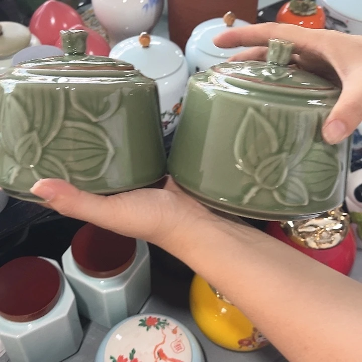 茶叶罐储物罐密封罐！