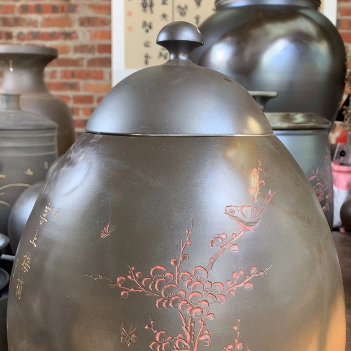 罐钦州坭兴陶柴烧013