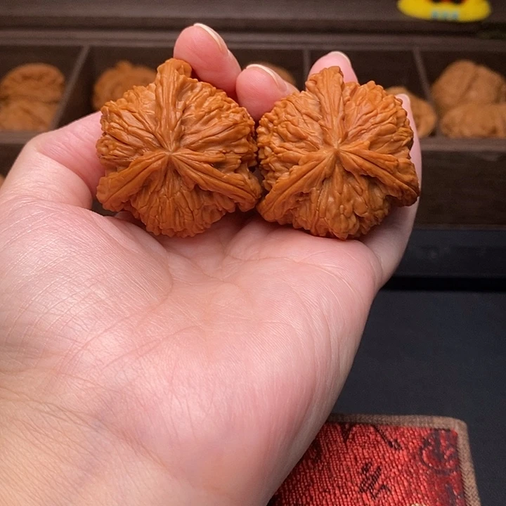 美***蔬把件文玩核桃白奔