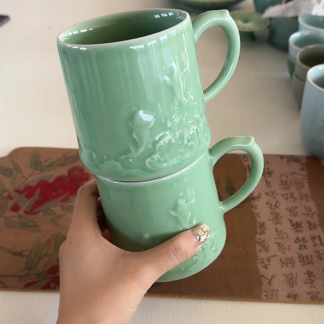 小米茶器龙泉云间青瓷