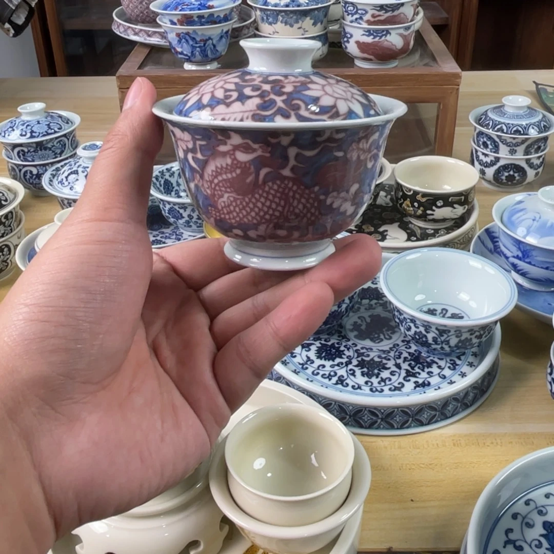 景德镇手工手绘茶具