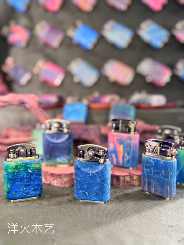 手工稳定木煤油打火机网红款（直播间选款一物一拍）