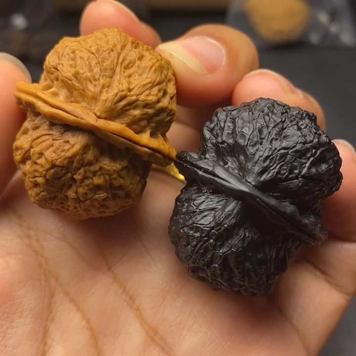 把件文玩核桃39尺饕餮金蟾