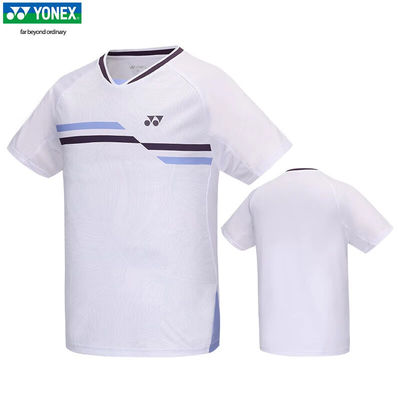 YONEX/尤尼克斯羽毛球服男女同款短袖透气圆领T恤