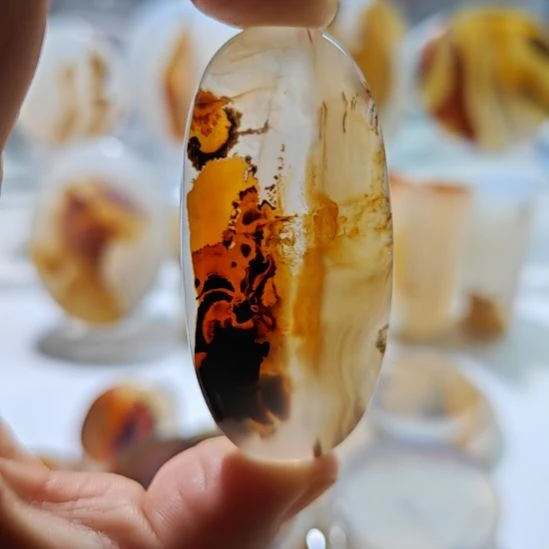 玛瑙/玉髓未镶嵌吊坠(不含链)44号