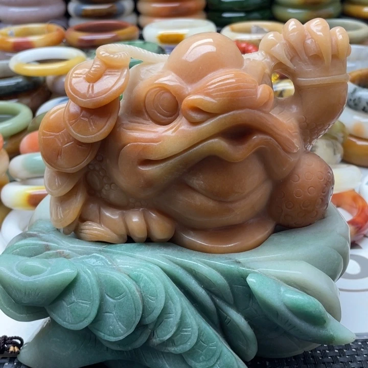 黑曜岩未镶嵌手镯美*