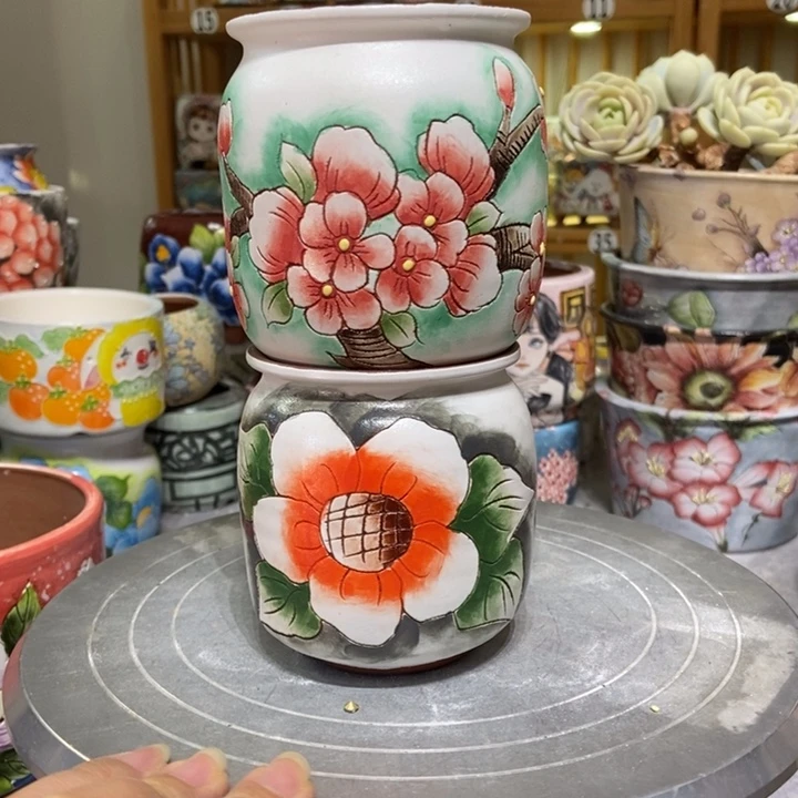 景德镇艺术手绘作品