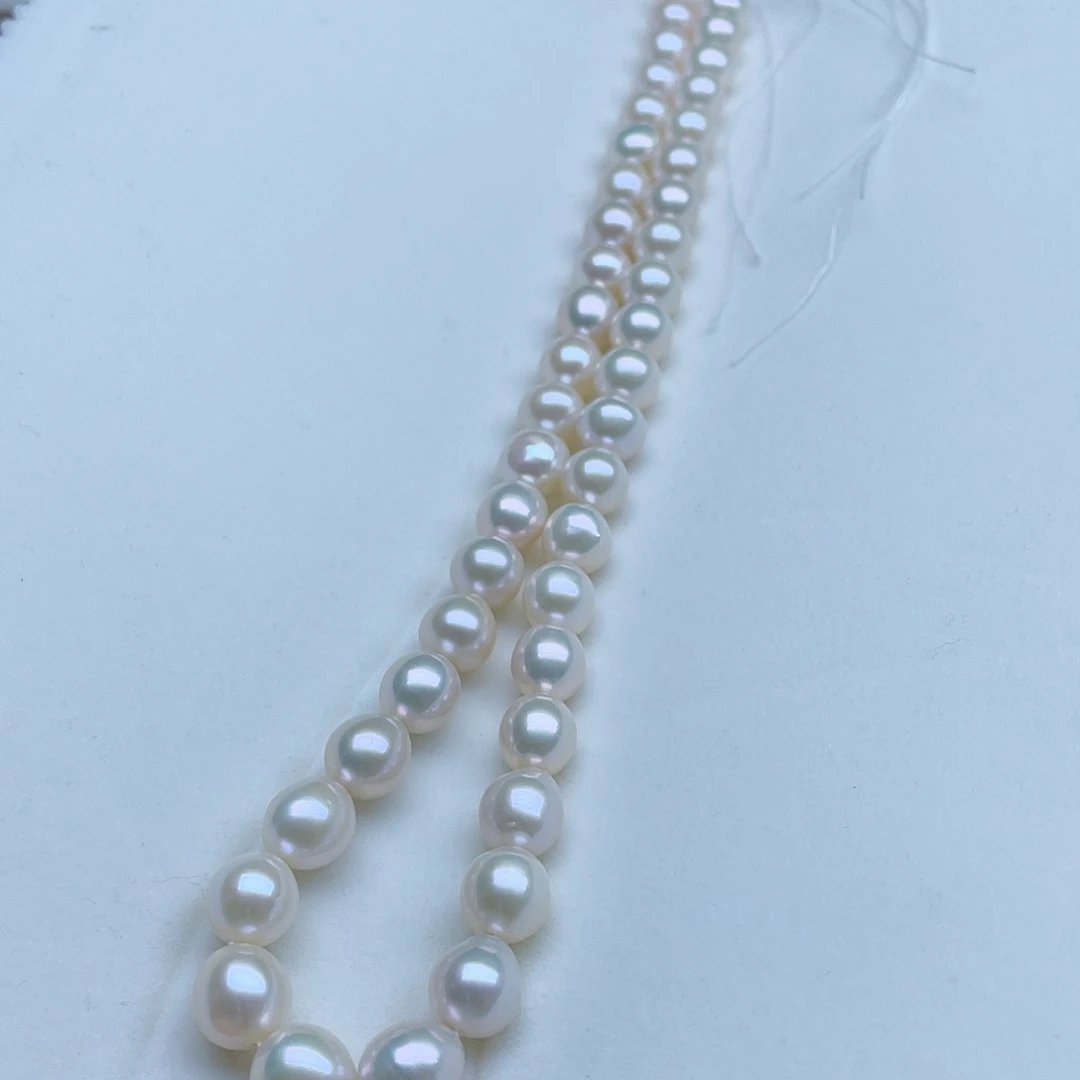 淡水珍珠颈饰银S925镶嵌