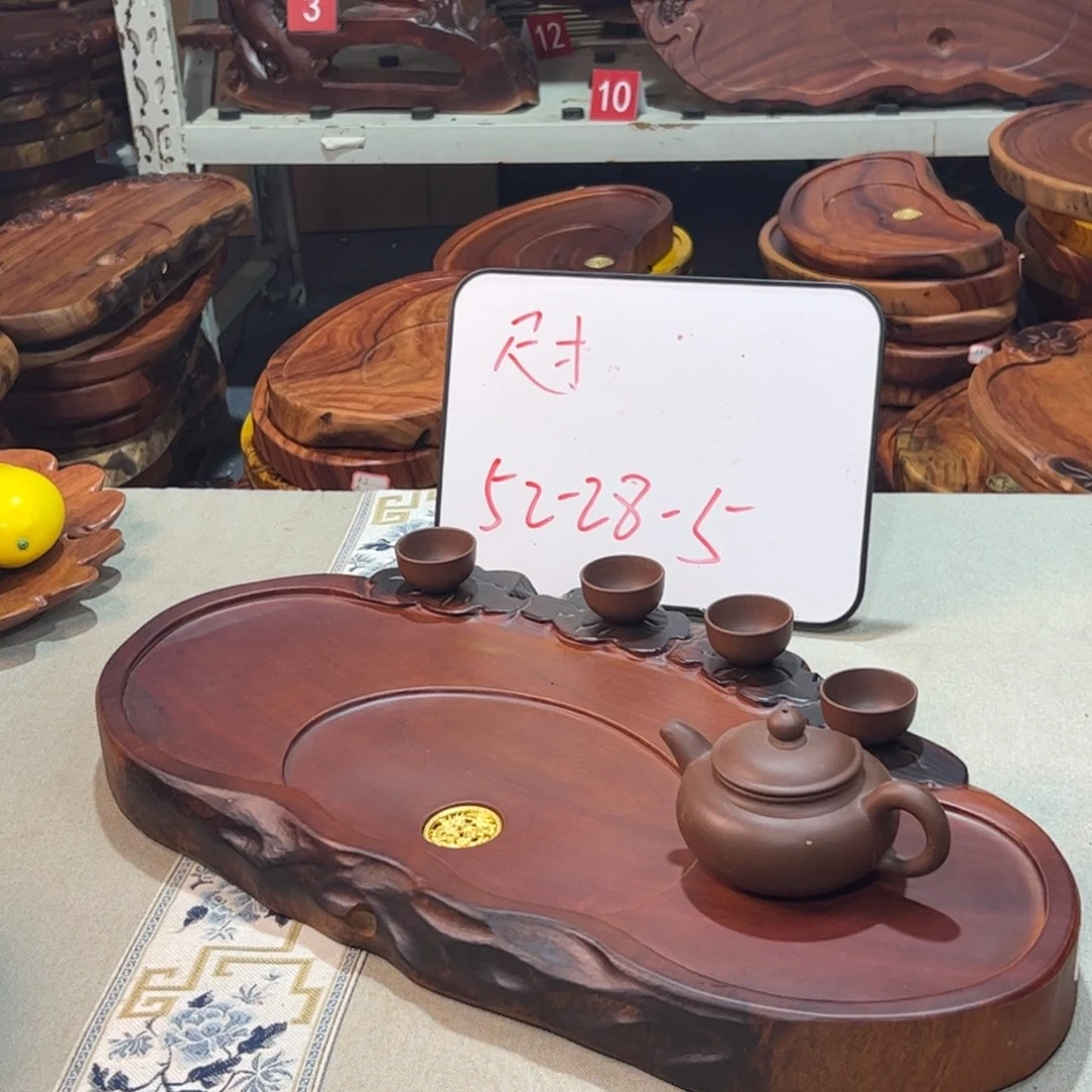 香樟木原木茶盘木头