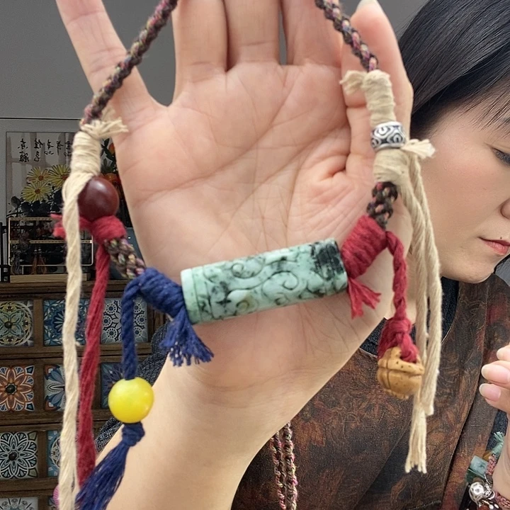 翡翠项链未镶嵌项链