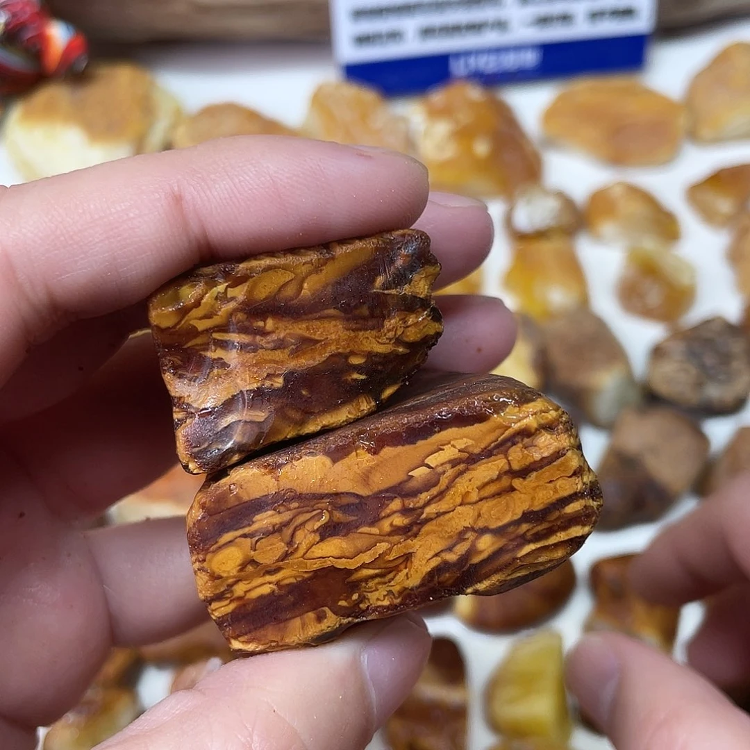 定制琥珀未镶嵌原矿琥珀