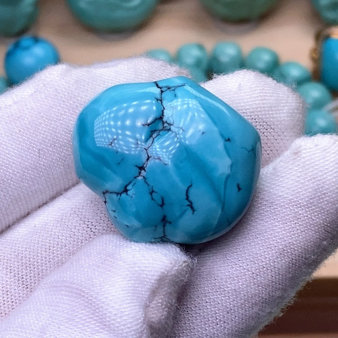 未镶嵌绿松石珠宝奇石