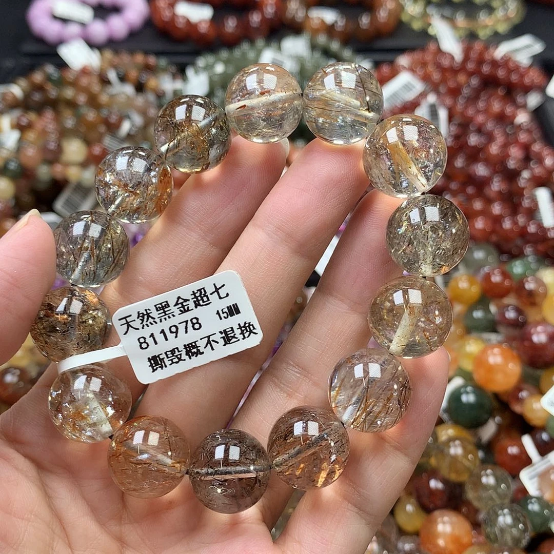 水晶手链未镶嵌，，