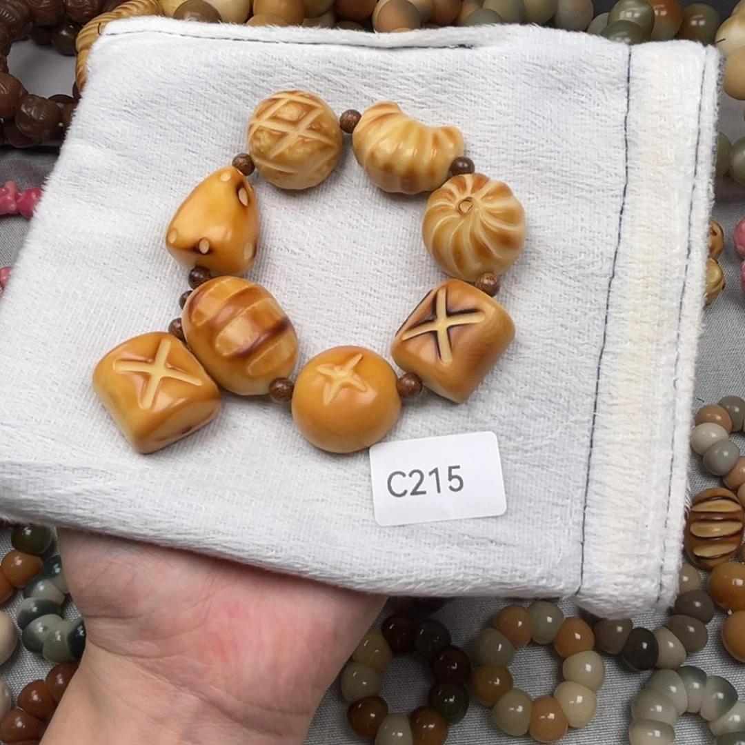 菩提根/象牙果吊坠胡***噜小吃货牙果手持一串C215