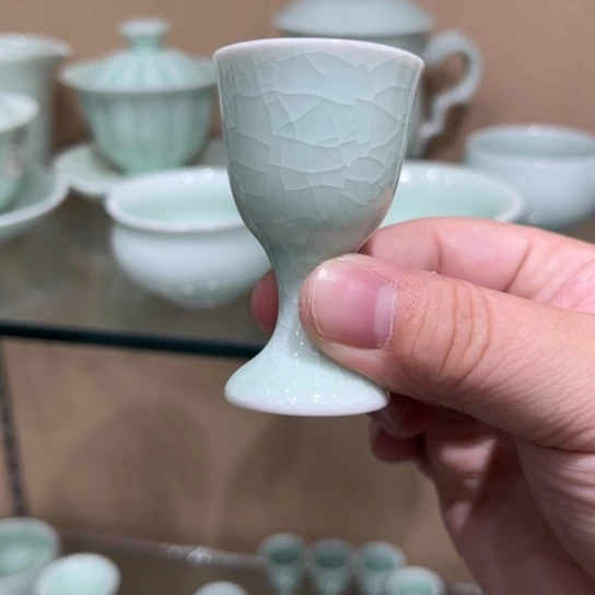 瓷片陶瓷茶具汝瓷茶具