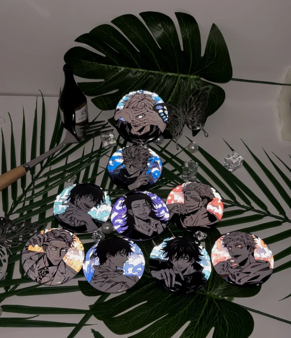 咒术【拍一拆4】出许愿水果加1包 再出再加 二创吧唧徽章