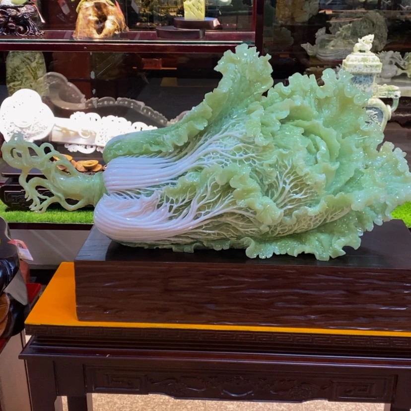 【闪购商品】蛇纹石玉摆件未镶嵌