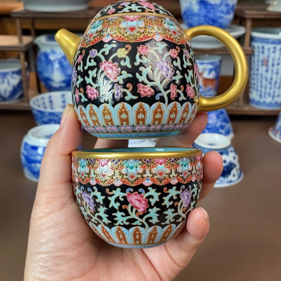 景德镇陶瓷手工手绘