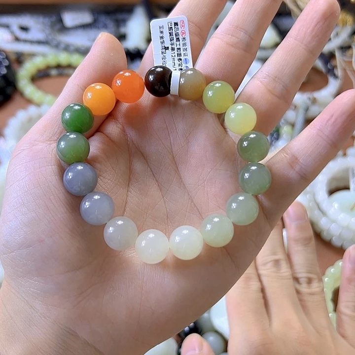 未镶嵌手串和田玉