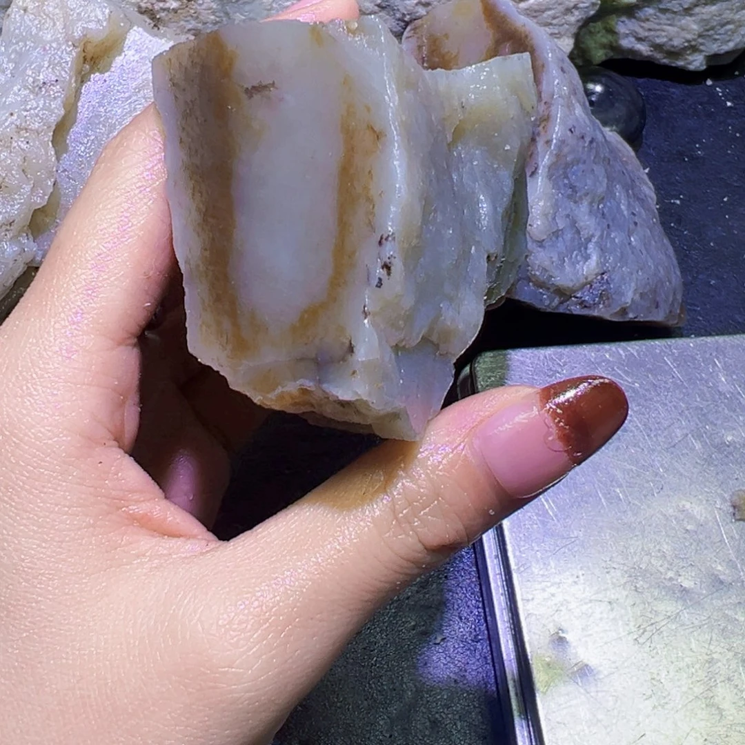 ℳ***ℳ和田玉（糖玉）未镶嵌珠宝半成品