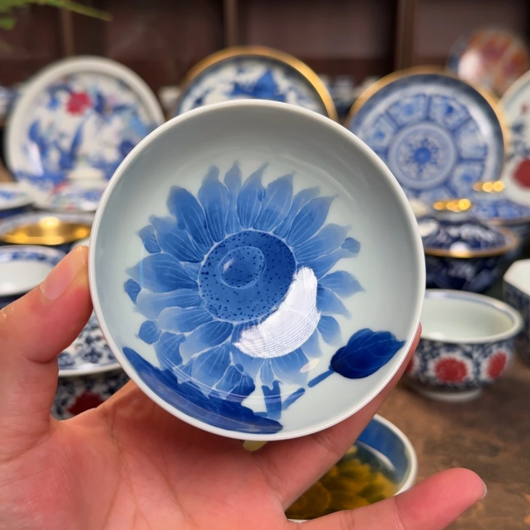 纯手工手绘陶瓷茶具