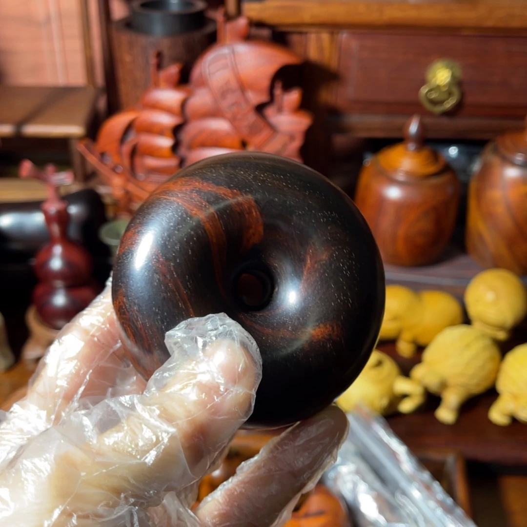 听***竹大红酸枝材料的8扣子