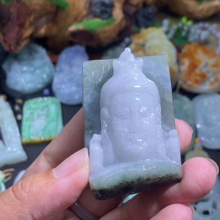 【闪购商品】颈饰未镶嵌翡翠佛