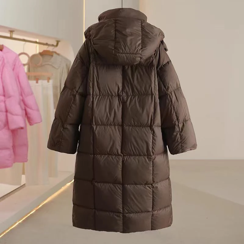 巧克力色酒红色棉服女生秋冬必备百搭显瘦潮流街头风